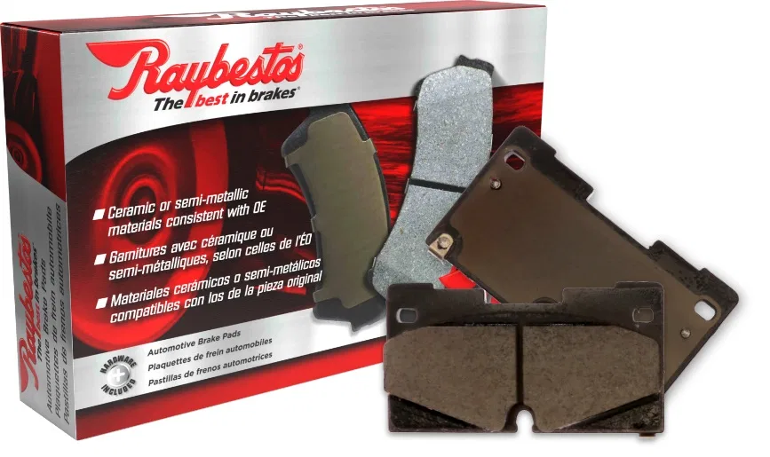 MGD340AMH – R/M BRAKES Brake Pad, OE Replacement Metallic Contains Hardware - view 2